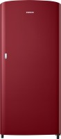 SAMSUNG 192 L Direct Cool Single Door 2 Star Refrigerator(Scarlet Red, RR19T11CBRH/HL)