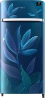 SAMSUNG 198 L Direct Cool Single Door 4 Star Refrigerator(Paradise Blue, RR21T2G2X9U/HL)
