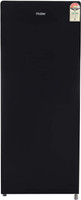 Haier 220 L Direct Cool Single Door 4 Star Refrigerator(Black Glass, HRD-2204CKG-E)