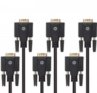 HP 4VW09PA-PK3 1 m VGA Cable(Compatible with Computers, Black)
