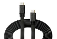 Croma 4K HDMI Cable with Ethernet 3 Metre EE2064 W1323 3 m HDMI Cable(Compatible with Laptop, Set top Box, Iphone, LED TV, Gaming Console, Black, One Cable)