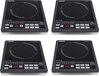 USHA 2102 P Pack of 4 Induction Cooktop(Black, Push Button)