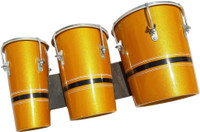 RAM musical Yellow 3set 6535 Wooden Bongo(18 cm, 16 cm, 14 cm)
