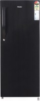 Haier 220 L Direct Cool Single Door 3 Star Refrigerator(Black Brushline, HED-22TKS)