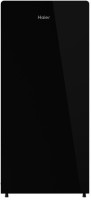 View Haier 192 L Direct Cool Single Door 3 Star (2020) Refrigerator(Cool Black Glass, HRD-1923CBG-E) Price Online(Haier)