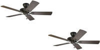USHA HUNTER MARIBEL 1320 mm 5 Blade Ceiling Fan(Bronze, Pack of 2)