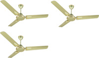 USHA STRIKER MILL. MIST MET GREEN 1200 mm 3 Blade Ceiling Fan(Metallic Green, Pack of 3)