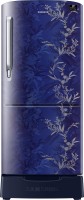 SAMSUNG 192 L Direct Cool Single Door 3 Star Refrigerator with Base Drawer(Mystic Overlay Blue, RR20T182Y6U/HL)