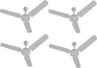 USHA Striker 1050 mm 3 Blade Ceiling Fan(White, Pack of 4)