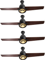 USHA st0 1320 mm 2 Blade Ceiling Fan(Brown, Pack of 4)