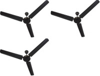 USHA st0 1400 mm 3 Blade Ceiling Fan(Brown, Pack of 3)