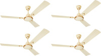 USHA st0 1200 mm 4 Blade Ceiling Fan(gold, Pack of 1)