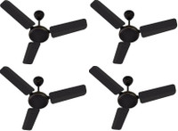 USHA st0 900 mm 3 Blade Ceiling Fan(Coffe Brown, Pack of 4)