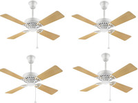 USHA HUNTER 1050 mm 4 Blade Ceiling Fan(Brused Nikel, Pack of 4)