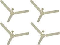 USHA Striker 1400 mm 3 Blade Ceiling Fan(Ivory, Pack of 4)