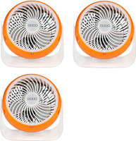 USHA st0 150 mm 3 Blade Wall Fan(Orange, Pack of 3)
