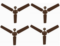 USHA ENERGIA 1200 mm 3 Blade Ceiling Fan(Brown, Pack of 4)