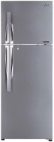 LG 335 L Frost Free Double Door 3 Star Convertible Refrigerator(Shiny Steel, GL-T372JRS3)