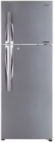 LG 335 L Frost Free Double Door 3 Star Convertible Refrigerator(Shiny Steel, GL-T372JRS3)