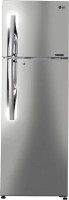 LG 284 L Frost Free Double Door 3 Star Convertible Refrigerator(Shiny Steel, GL-T302RPZ3)