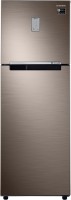 SAMSUNG 275 L Frost Free Double Door 2 Star Refrigerator(Luxe Brown, RT30T3422DX/HL)
