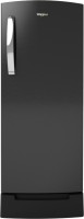 View Whirlpool 200 L Direct Cool Single Door 4 Star (2020) Refrigerator(Steel Onyx, 215 IMPRO PRM 4S INV)  Price Online