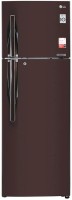 LG 360 L Frost Free Double Door 3 Star Convertible Refrigerator(Russet Sheen, GL-T402JRS3)