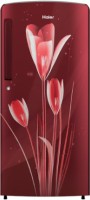 View Haier 192 L Direct Cool Single Door 2 Star (2020) Refrigerator(Red, HRD-1922CRL-E)  Price Online