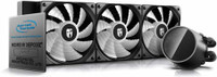 Deepcool Castle 360 RGB V2 ARGB All-in-one Liquid CPU Cooler with Anti-Leak Tech Mirror Finish and immersive Ambient Lighting on The Pump TR4/AM4 AMD Socket Types Cooler(Black)