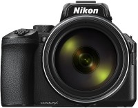 NIKON Coolpix P950(16 MP, 83x Optical Zoom, Up to 4x (angle of view equivalent to that of approx. 8000 mm lens in 35mm [135] format) Up to 3.6x when recording movies with [2160/30p] (4K UHD) or [2160/25p] (4K UHD) Digital Zoom, Black)