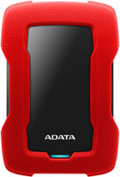 ADATA AHD330 2 TB External Hard Disk Drive (HDD)(Red, Black)