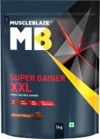 MUSCLEBLAZE Super Gainer XXL Weight Gainers/Mass Gainers(1 kg, Chocolate)