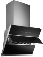 Kaff Nobelo TX dhc 60 Auto Clean Wall Mounted Chimney(Black 1250 CMH)