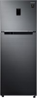 SAMSUNG 415 L Frost Free Double Door 3 Star Convertible Refrigerator(Black Inox, RT42R555EBS/TL)
