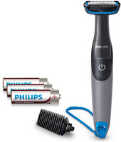 PHILIPS Washable Body groomer BG 1025 Trimmer 36 min  Runtime 3 Length Settings(Black)