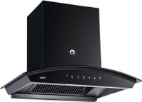 Kaff VASCO DHC 60 Auto Clean Wall Mounted Chimney(Black 1250 CMH)