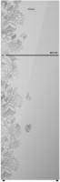 Haier 278 L Frost Free Double Door 3 Star Refrigerator(Floral Glass Mirror, HRF-2984PFG-E)