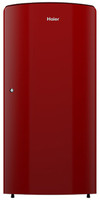 Haier 170 L Direct Cool Single Door 2 Star Refrigerator(Burgundy Red, HRD-1822BBR-E)