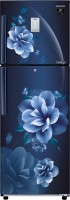 SAMSUNG 253 L Frost Free Double Door 3 Star Convertible Refrigerator(Camellia Blue, RT28T3953CU/HL)