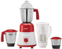 BOROSIL 7T6NKHXF ARO 750 Juicer Mixer Grinder (4 Jars, White, Red, Clear)