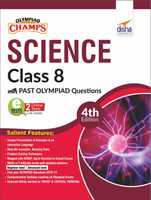Olympiad Champs Science Class 8 with Past Olympiad Questions 4th Edition(English, Paperback, Disha Experts)