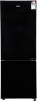 Haier 256 L Frost Free Double Door Bottom Mount 3 Star Convertible Refrigerator(Black, HRB-2763CKG-E)
