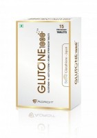 Glutone L-Glutathione 1000mg 15 Tablets(15 Tablets)