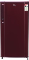 View Haier 192 L Direct Cool Single Door 2 Star (2020) Refrigerator(Burgundy Red, HRD-1922BBR-E)  Price Online