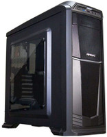 Antec GX330 Window Computer Case With 2 Pre Installed  Mid Tower Cabinet(Black)