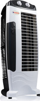 CASTOR CT AERO Tower Fan with 25 Feet Air Delivery, Stand Fan High Speed, Anti Rust Body (Black) Tower Fan(Black, Pack of 1)