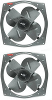 USHA S.PH TURBO HDEF 900RPM 300 mm 4 Blade Exhaust Fan(GREY, Pack of 2)