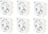 USHA CRISP AIR LX. White 200 mm 4 Blade Exhaust Fan(White, Pack of 6)