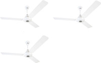 USHA Energia 32 CF 1200 mm 3 Blade Ceiling Fan(Rich White, Pack of 3)