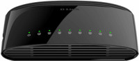 D-Link DGS-1008G 8 Port Gigabit Switch (Black) Network Switch(Black)